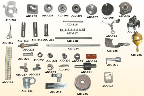 Industrial sewing assembly detail